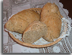 pane fatto in casa integrale